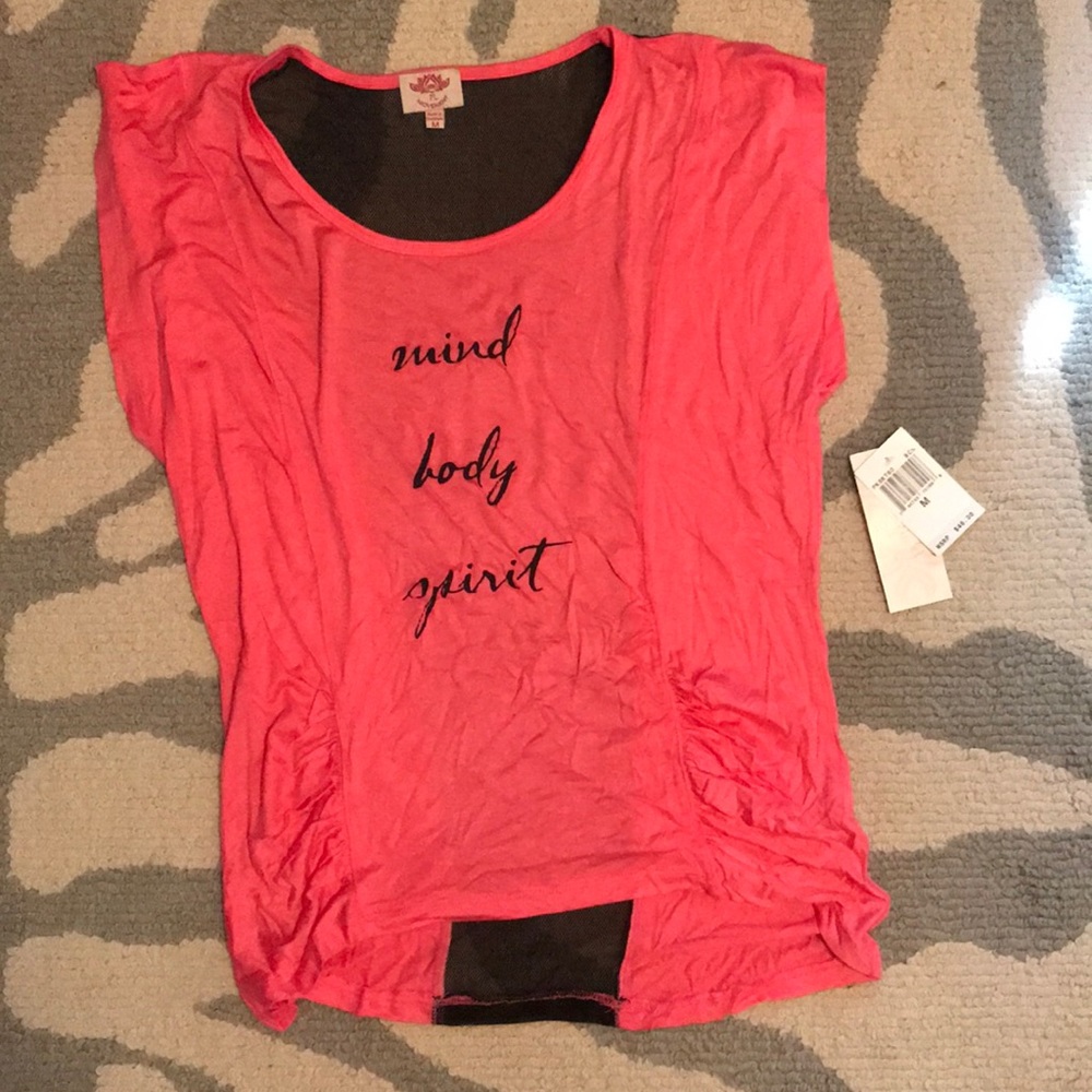 Workout/yoga t shirt